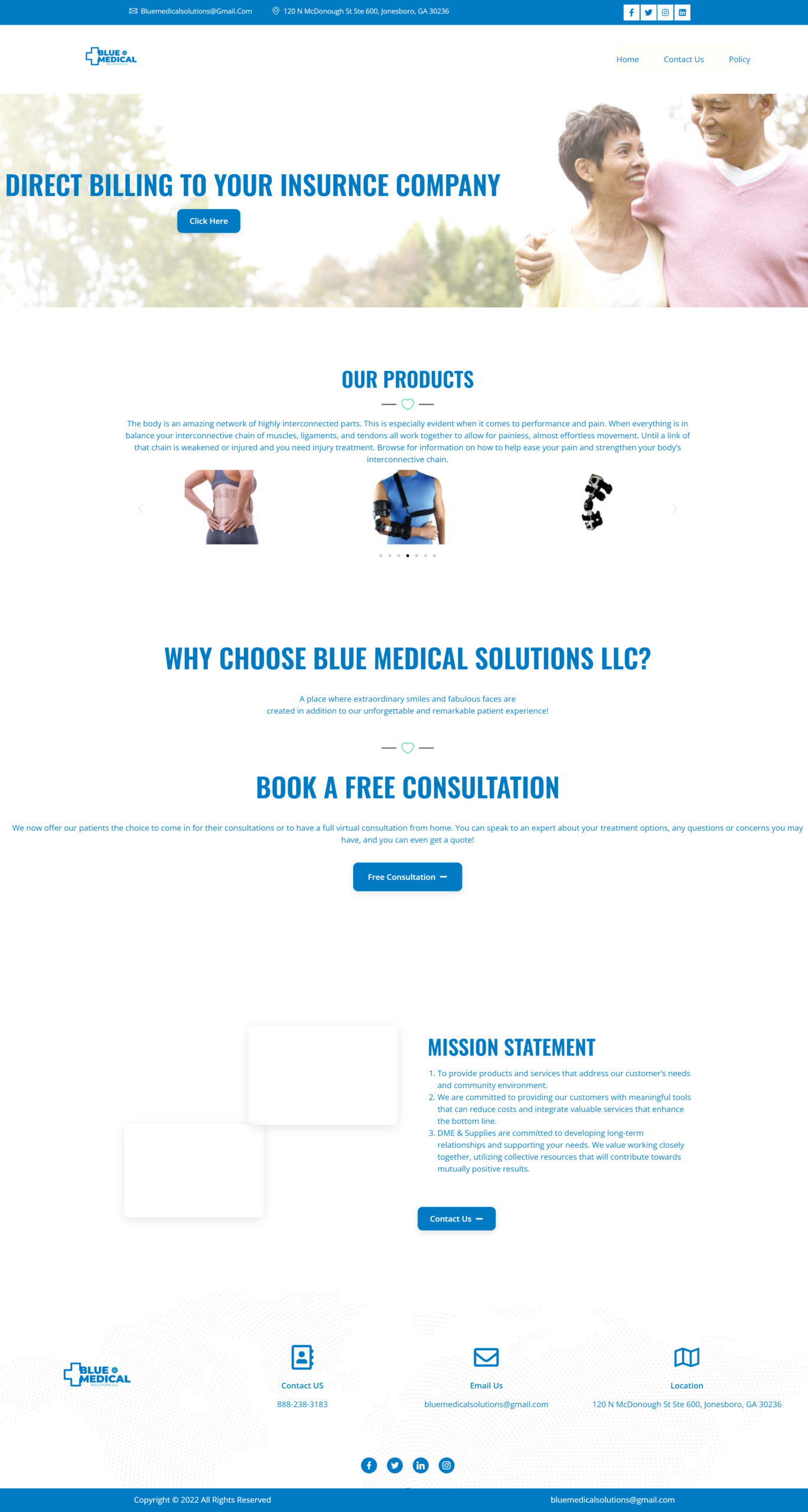 bluemedicalsolutionsllc.com