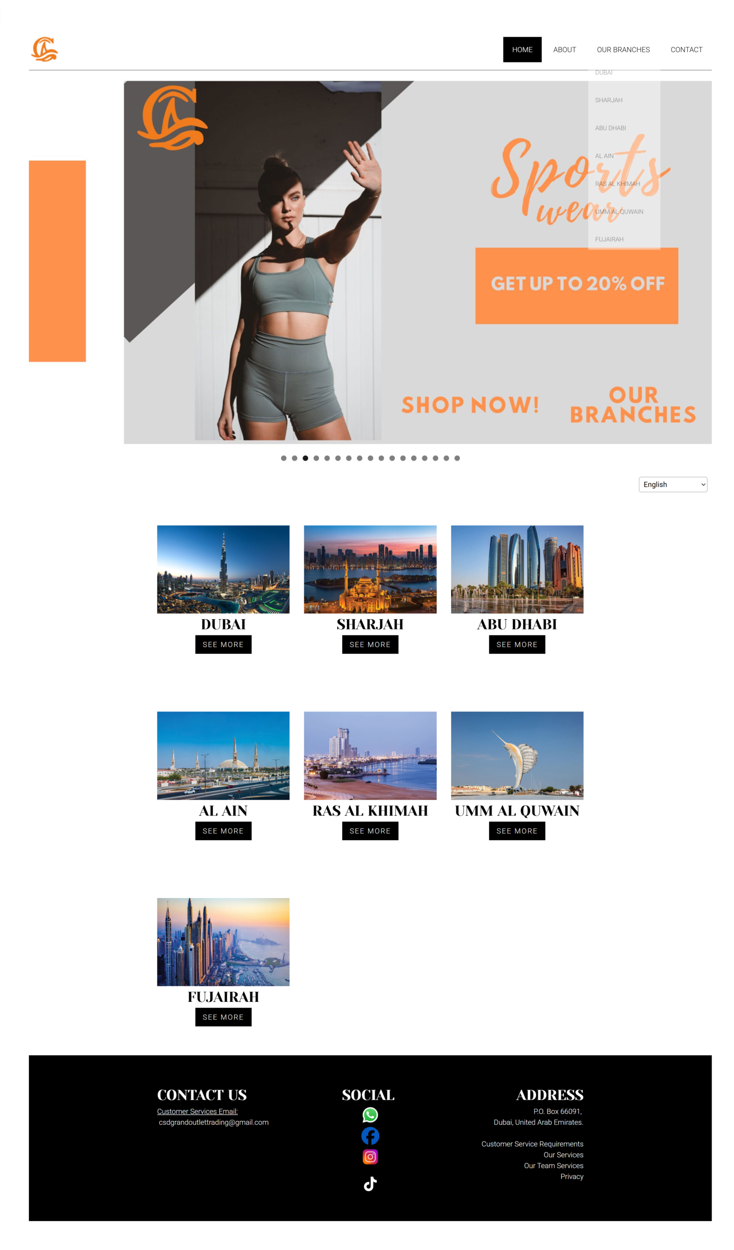 grand outlets.com en