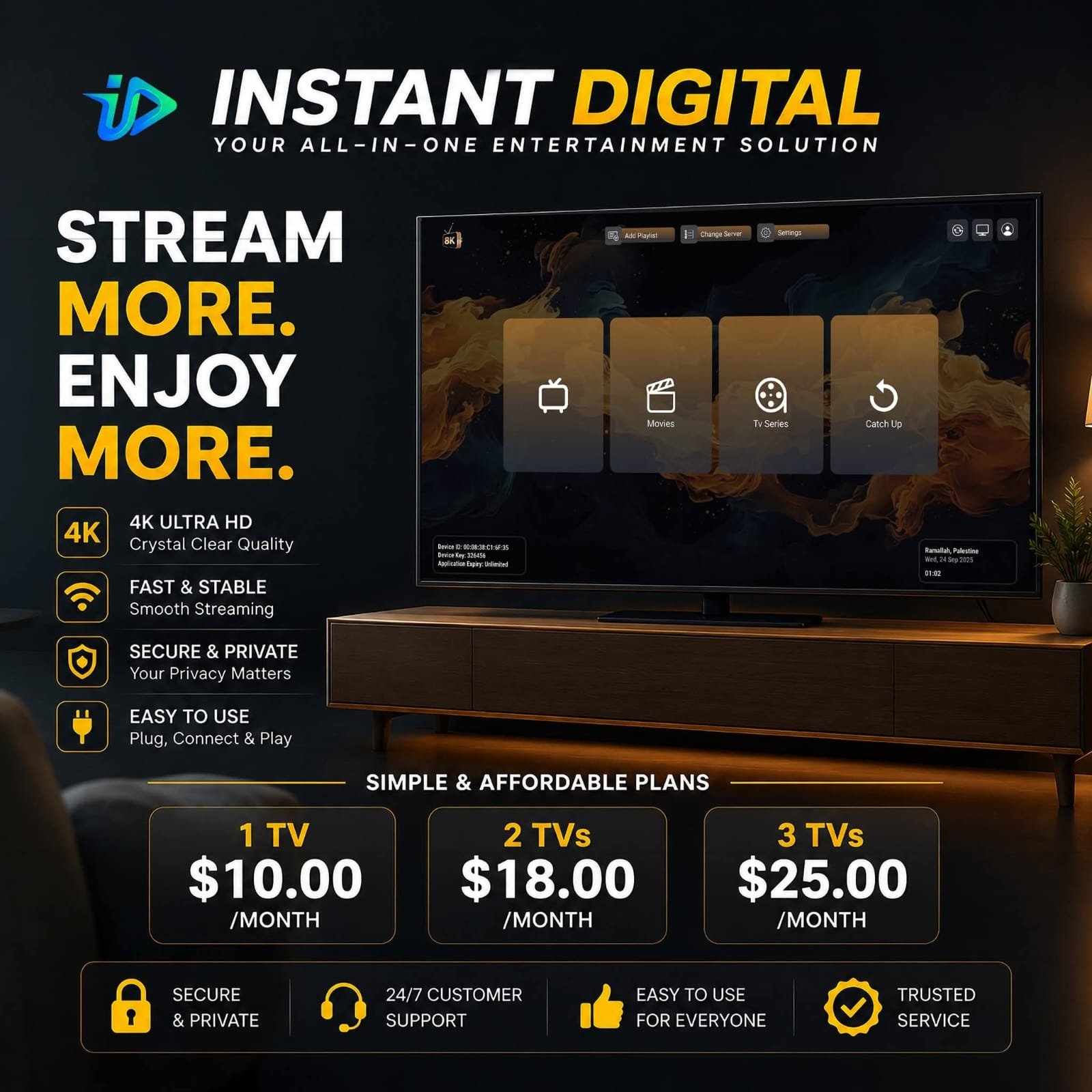 instant digital banner